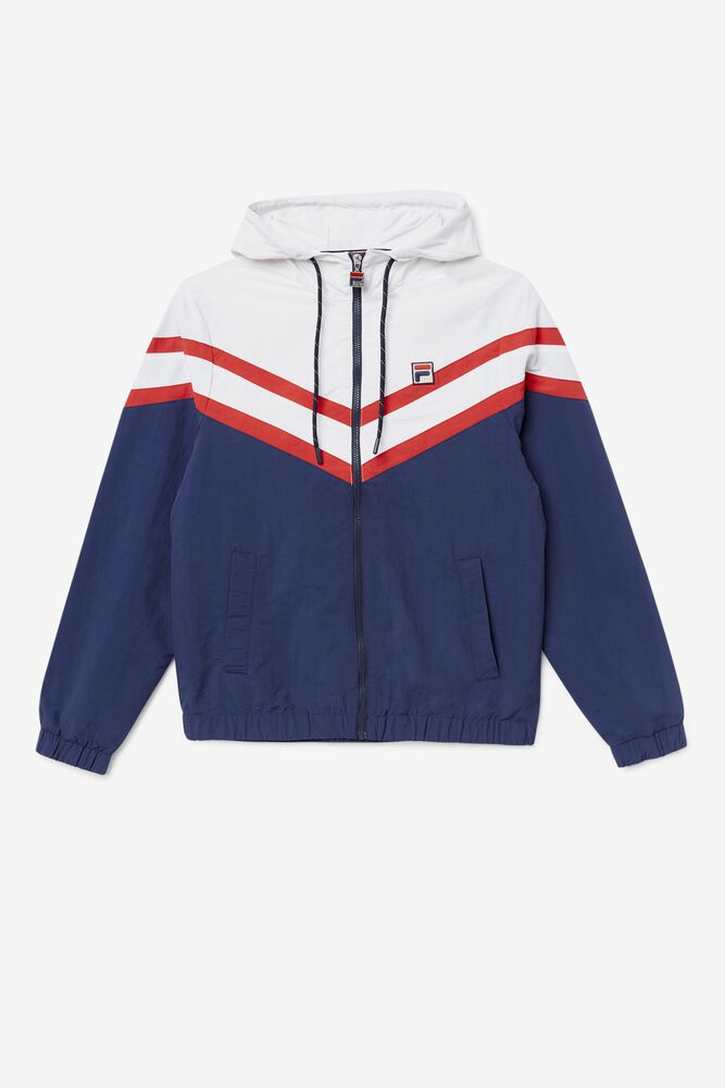 Fila Jakke Herre Mørkeblå Rugger Lightweight DKM-370586